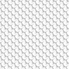 Silver Fish Scales seamless pattern.