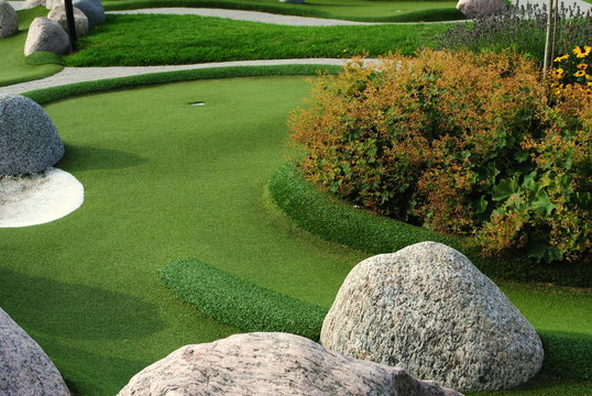 Minigolfbahn 