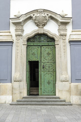 Cistercian church in Szekesfehervar, Hungary
