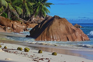 Seszele La Digue Anse Patates © Anna