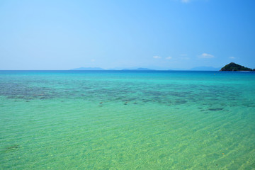 White Sand Beach on Tropical Islands