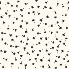 Seamless pattern with palms.