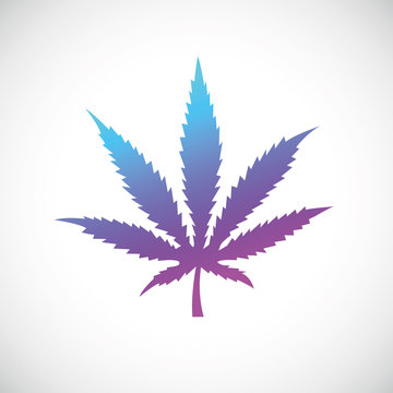 cannabis blatt