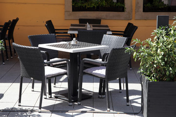 Outdoor restaurant