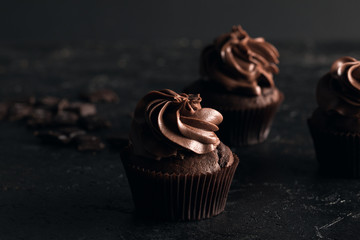 sweet chocolate cupcakes