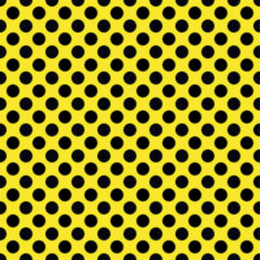 Polka dot seamless pattern. Dotted background with circles, dots, rounds 