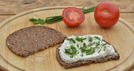 gesundes Frühstück Banner