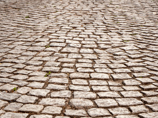 Old paving stone streets