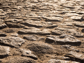 Old paving stone streets