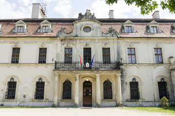 Obraz premium Abandoned palace in Hungary