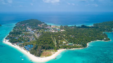 Fototapete Thailand High Aerial Ko Lipe Island Overview Thailand  © Pius Lee
