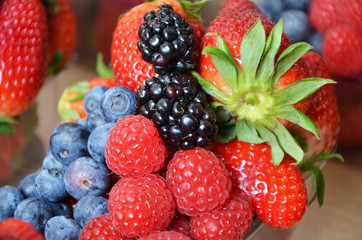 fresh fruits close up