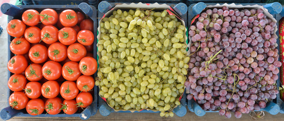Vegetables and fruits