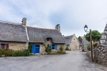 Fototapeta na wymiar Village de Kerascoët, Névez, Finistère, Bretagne