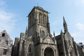 Fototapeta premium Église Saint-Ronan, Locronan, Bretagne