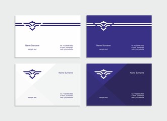 Business card, corporate identity, sign, symbol, icon.