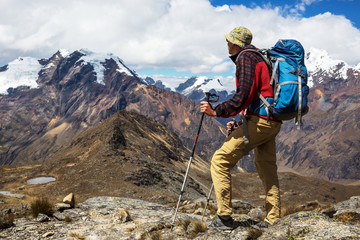 Fototapeta premium Hike in Peru