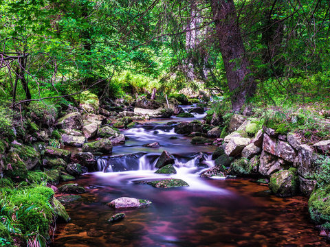 Unterer Bodewasserfall Braunlage