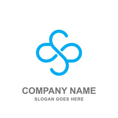 Abstract Medical Healthcare Cross Logo