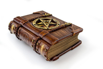 Vintage leather book