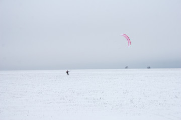 winter kite