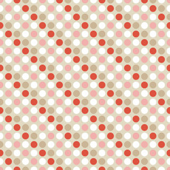 Polka dot seamless pattern. Textile rapport.