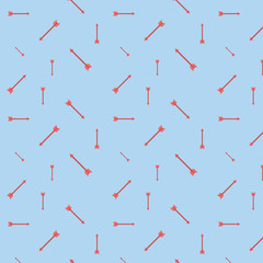 Seamless Arrows In The Skies Pattern