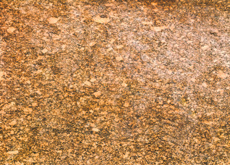 The texture of the granite slabs.