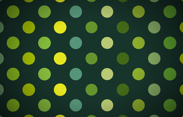 背景　水玉　カラフル