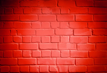 Wall with an old colored brick. mockup