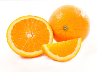 orange isolated on white