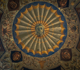 Floor of Church Siena Italy