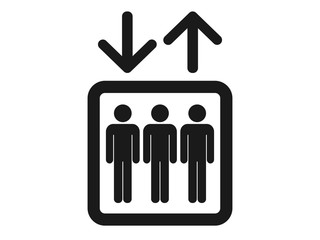 エレベーターアイコン © R-DESIGN