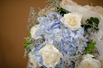 wedding flower decoration  / flower backdrop background