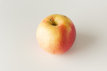 Fresh garden apples isolated