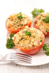 baked tomato