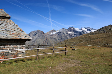 paesaggio nei pressi del rifugio Vittorio Sella - Parco Nazionale del Gran Paradiso
