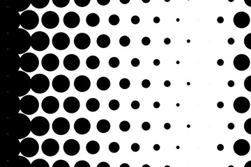 Halftone dotted background. Comic patter. Pattern with small circles, dots, 