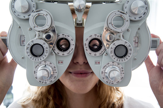 Foropter. Badanie wzroku. Optometria. 