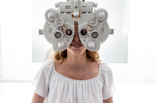 Foropter. Badanie wzroku. Optometria. 