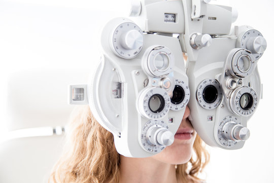 Foropter. Badanie wzroku. Optometria. 