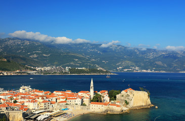 Budva resort in Montenegro, Europe