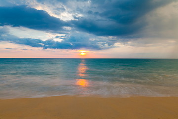 Thailand. Sea sunset