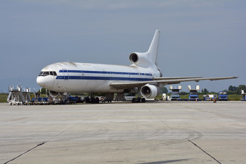 Fototapeta na wymiar Greece, Aircraft, Cargo