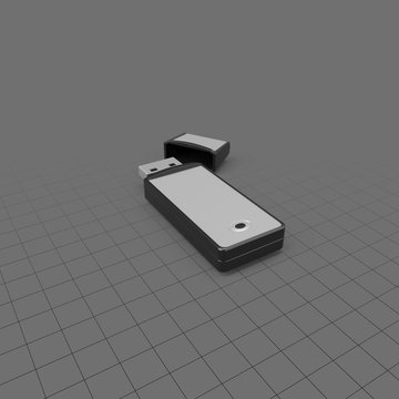 A Thumb Drive And Lid050