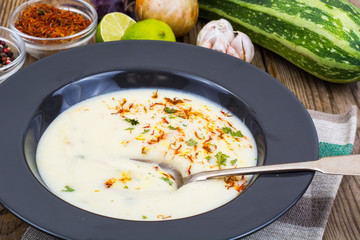 Diet puree from vegetables