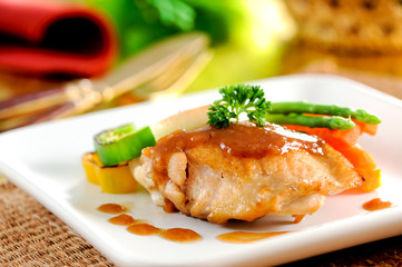 Chicken steak