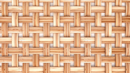Texture of weaving. 3d illustration, 3d rendering.