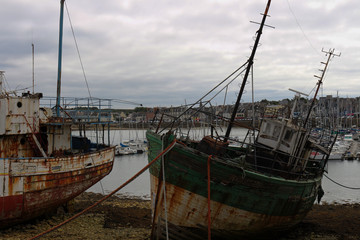 Bateau abandonn&eacute;