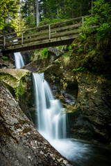 Fototapeta na wymiar Hochfall Wasserfall